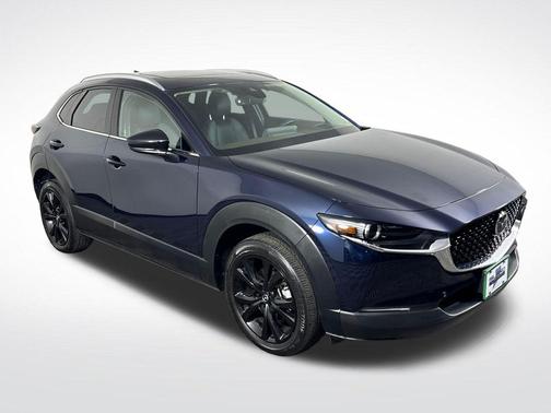 Deep Crystal Blue Mica 2023 Mazda CX-30 2.5 Turbo Premium Package