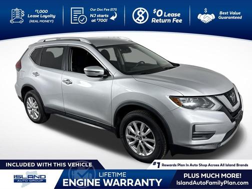 Brilliant Silver Metallic 2019 Nissan Rogue SV