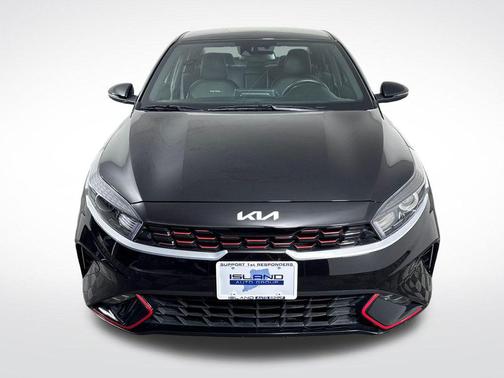 Aurora Black 2023 Kia Forte GT-Line