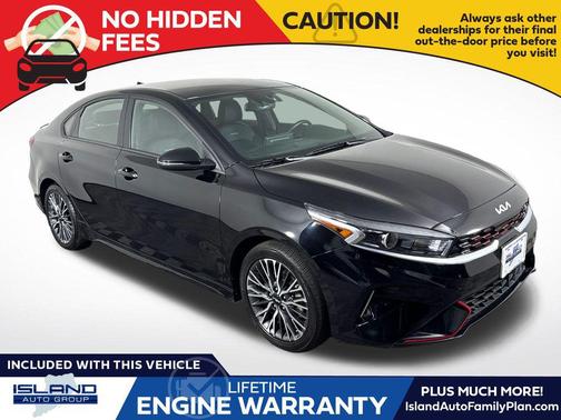 Aurora Black 2023 Kia Forte GT-Line