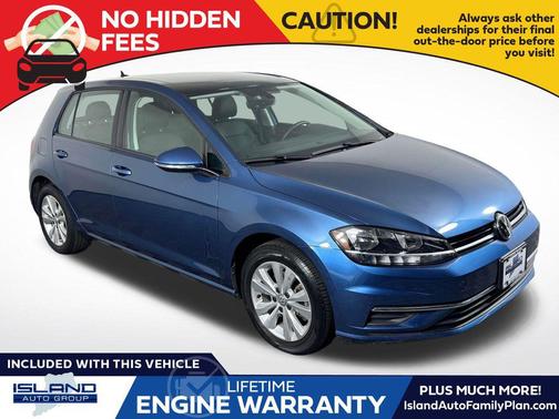Silk Blue Metallic 2020 Volkswagen Golf 1.4T TSI
