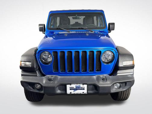 Hydro Blue Pearlcoat 2022 Jeep Wrangler Unlimited Sport Altitude