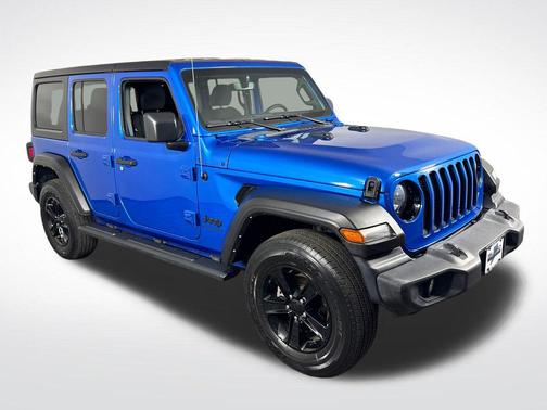 Hydro Blue Pearlcoat 2022 Jeep Wrangler Unlimited Sport Altitude