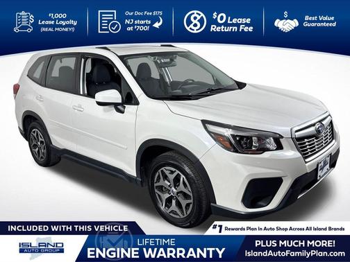 Crystal White Pearl 2020 Subaru Forester Premium