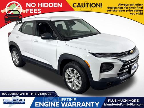 Summit White 2021 Chevrolet Trailblazer LS