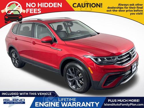 Kings Red Metallic 2022 Volkswagen Tiguan 2.0T SE 4MOTION