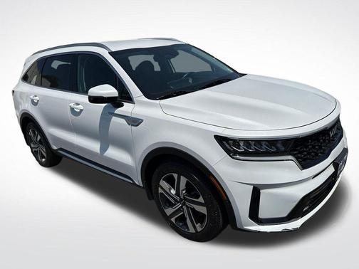 Snow White Pearl 2023 Kia Sorento Hybrid EX