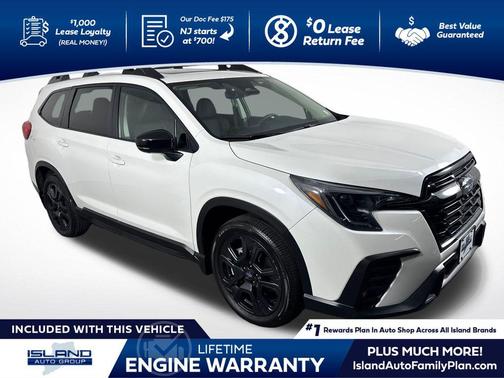 Crystal White Pearl 2025 Subaru Ascent Onyx Edition Touring 7-Passenger