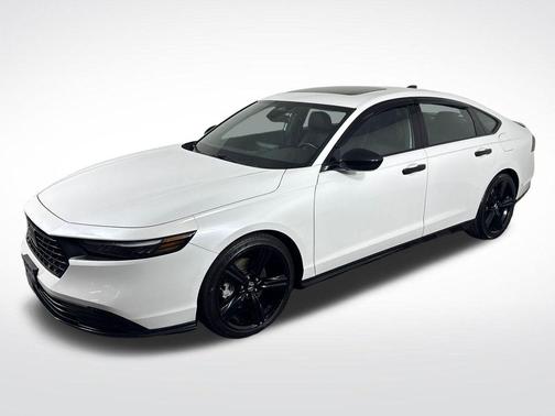 White 2024 Honda Accord Hybrid Sport-L