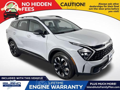 Wolf Gray 2023 Kia Sportage X-Line