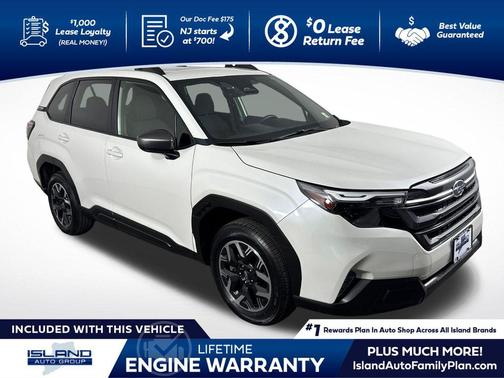 Crystal White Pearl 2025 Subaru Forester Premium