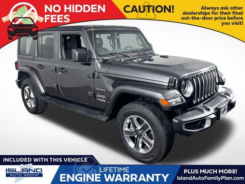 Granite Crystal Metallic Clearcoat 2022 Jeep Wrangler Unlimited Sahara
