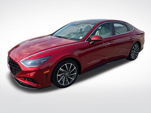 Ultimate Red 2023 Hyundai SONATA Limited
