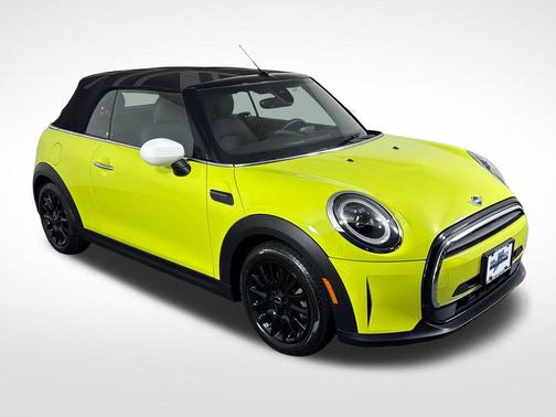 Zesty Yellow 2023 MINI Convertible Cooper