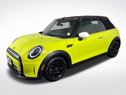 Zesty Yellow 2023 MINI Convertible Cooper