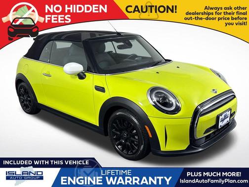 Zesty Yellow 2023 MINI Convertible Cooper