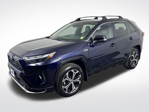 Blueprint/Midnight Black Metallic 2022 Toyota RAV4 Prime XSE