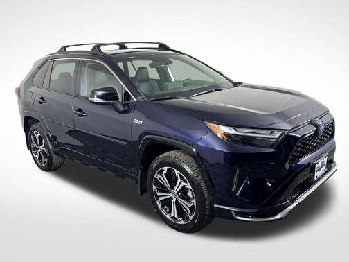 Blueprint/Midnight Black Metallic 2022 Toyota RAV4 Prime XSE