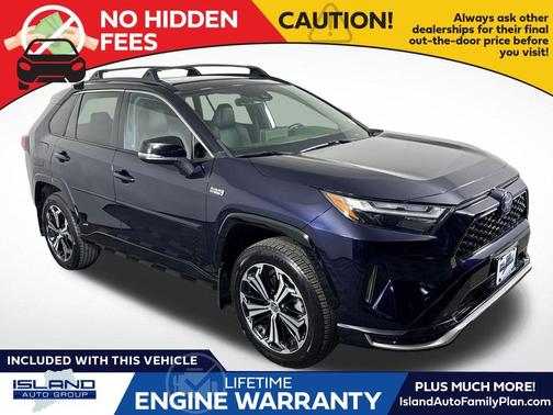 Blueprint/Midnight Black Metallic 2022 Toyota RAV4 Prime XSE