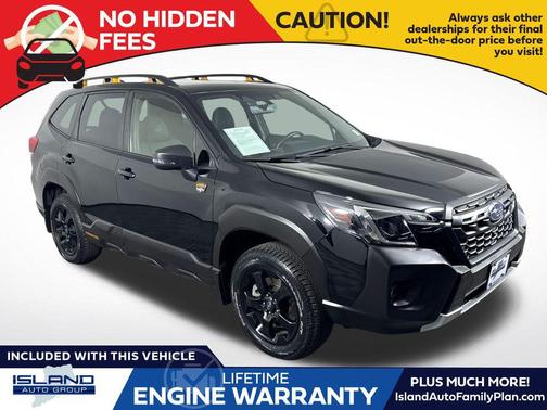 Crystal Black Silica 2023 Subaru Forester Wilderness