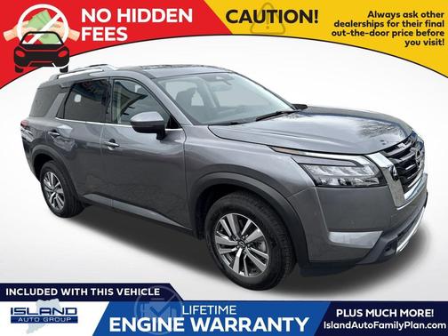 Gun Metallic 2025 Nissan Pathfinder SL FWD