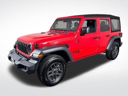 Firecracker Red Clearcoat 2024 Jeep Wrangler Sport S