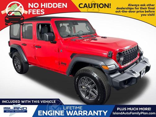 Firecracker Red Clearcoat 2024 Jeep Wrangler Sport S