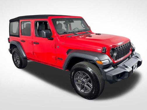Firecracker Red Clearcoat 2024 Jeep Wrangler Sport S