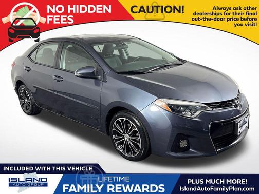 Blue Crush Metallic 2016 Toyota Corolla S Plus