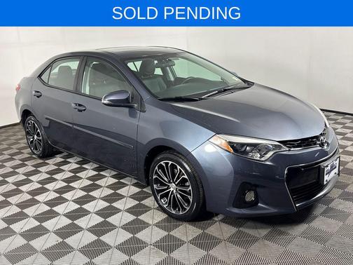 Blue Crush Metallic 2016 Toyota Corolla S Plus