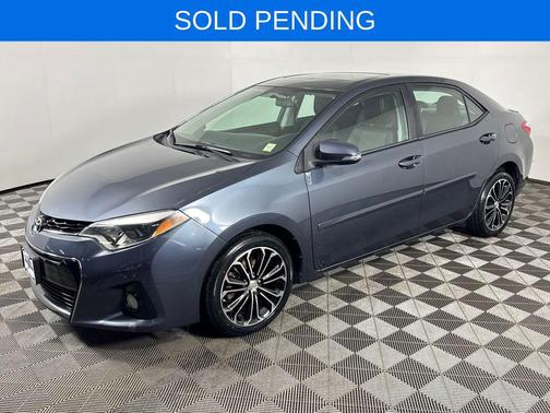 Blue Crush Metallic 2016 Toyota Corolla S Plus