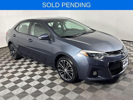 Blue Crush Metallic 2016 Toyota Corolla S Plus