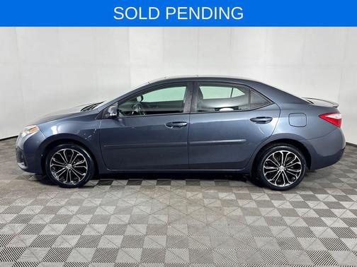 Blue Crush Metallic 2016 Toyota Corolla S Plus