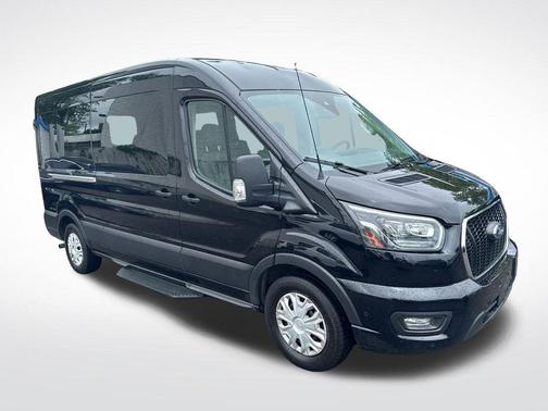 Black Metallic 2023 Ford Transit-350 XLT
