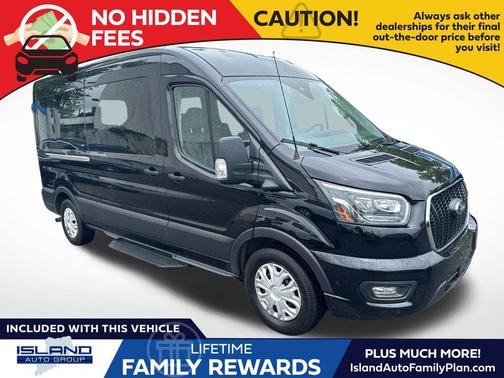 Black Metallic 2023 Ford Transit-350 XLT