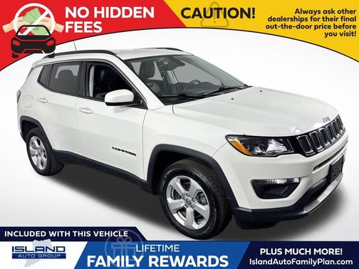 White Clearcoat 2018 Jeep Compass Latitude