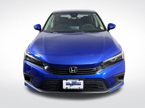 Aegean Blue Metallic 2022 Honda Civic LX