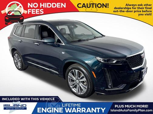 Emerald Lake Metallic 2024 Cadillac XT6 Premium Luxury AWD