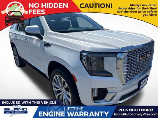White Frost Tricoat 2023 GMC Yukon Denali