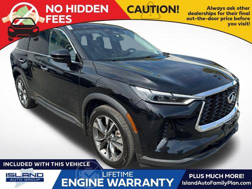 Mineral Black 2025 INFINITI QX60 Luxe