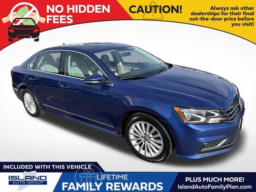 Blue Metallic 2017 Volkswagen Passat 1.8T SE