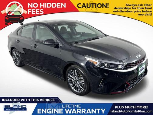 Aurora Black 2023 Kia Forte GT-Line