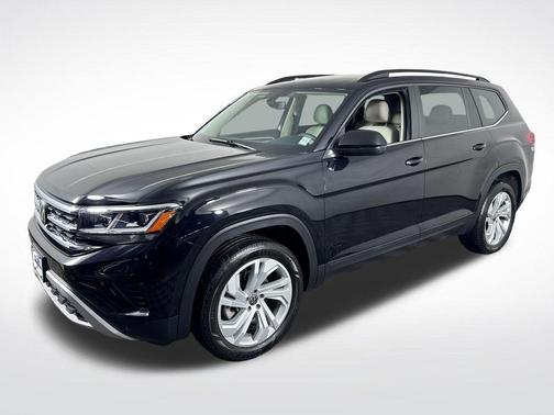 Deep Black Pearl 2023 Volkswagen Atlas 2.0T SE w/Technology 4MOTION