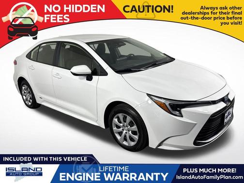 Ice Cap 2025 Toyota Corolla Hybrid LE