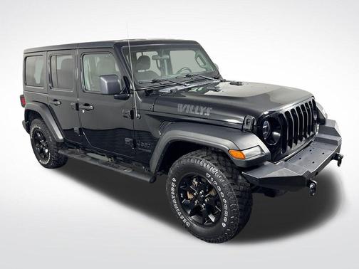 Black Clearcoat 2021 Jeep Wrangler Willys