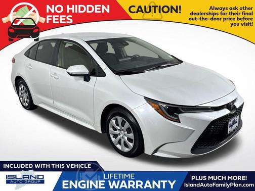 Wind Chill Pearl 2022 Toyota Corolla LE
