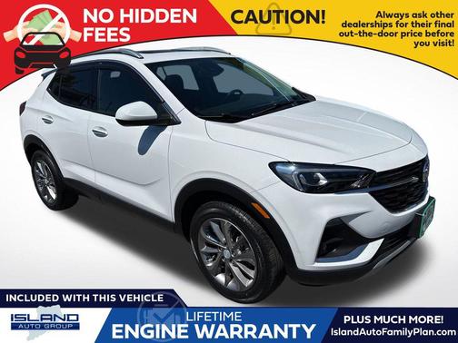 Summit White 2023 Buick Encore GX Essence