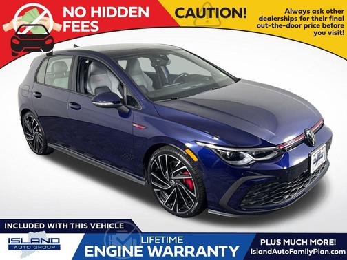 Atlantic Blue 2023 Volkswagen Golf GTI 2.0T Autobahn