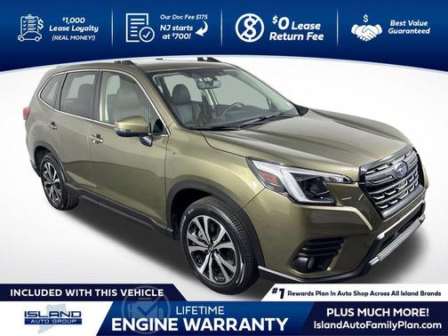 Autumn Green Metallic 2023 Subaru Forester Limited