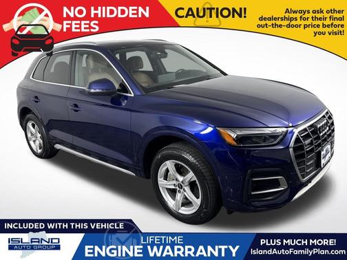 Blue Metallic 2021 Audi Q5 45 Premium